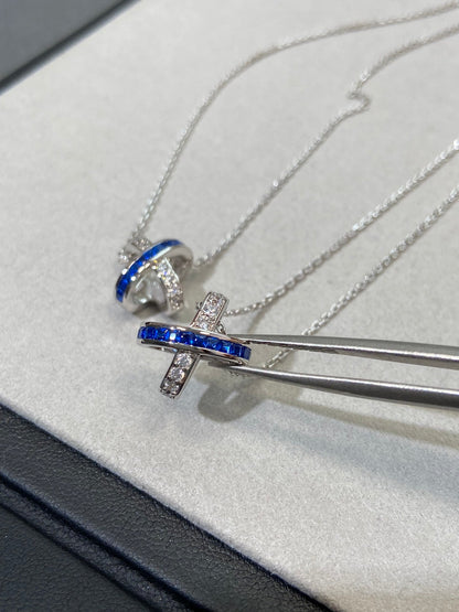 [Legend]LIENS DIAMOND SILVER NECKLACE