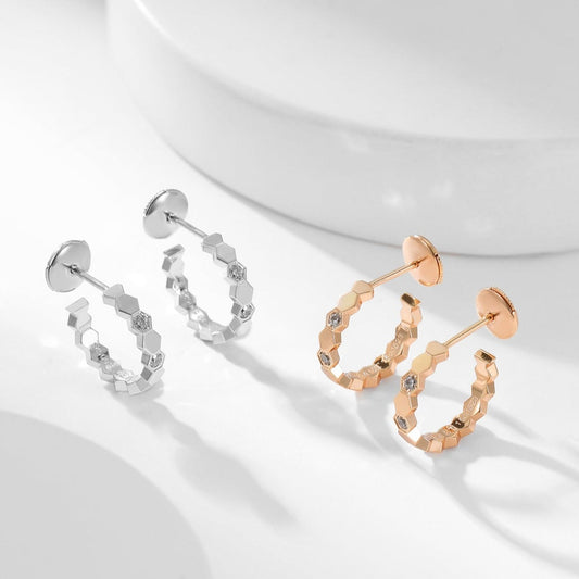 [Legend]BEE LOVE DIAMOND HOOP EARRINGS