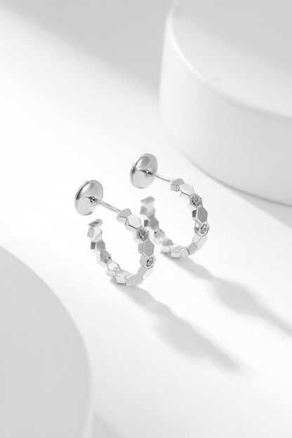 [Legend]BEE LOVE DIAMOND HOOP EARRINGS