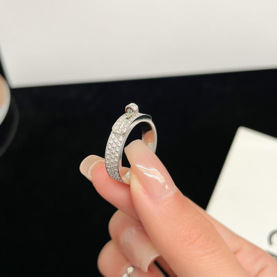 [Legend]KELLY SILVER DIAMOND RING