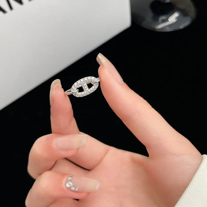 [Legend]RONDE SMALL SILVER DIAMOND RING