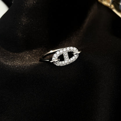 [Legend]RONDE SMALL SILVER DIAMOND RING