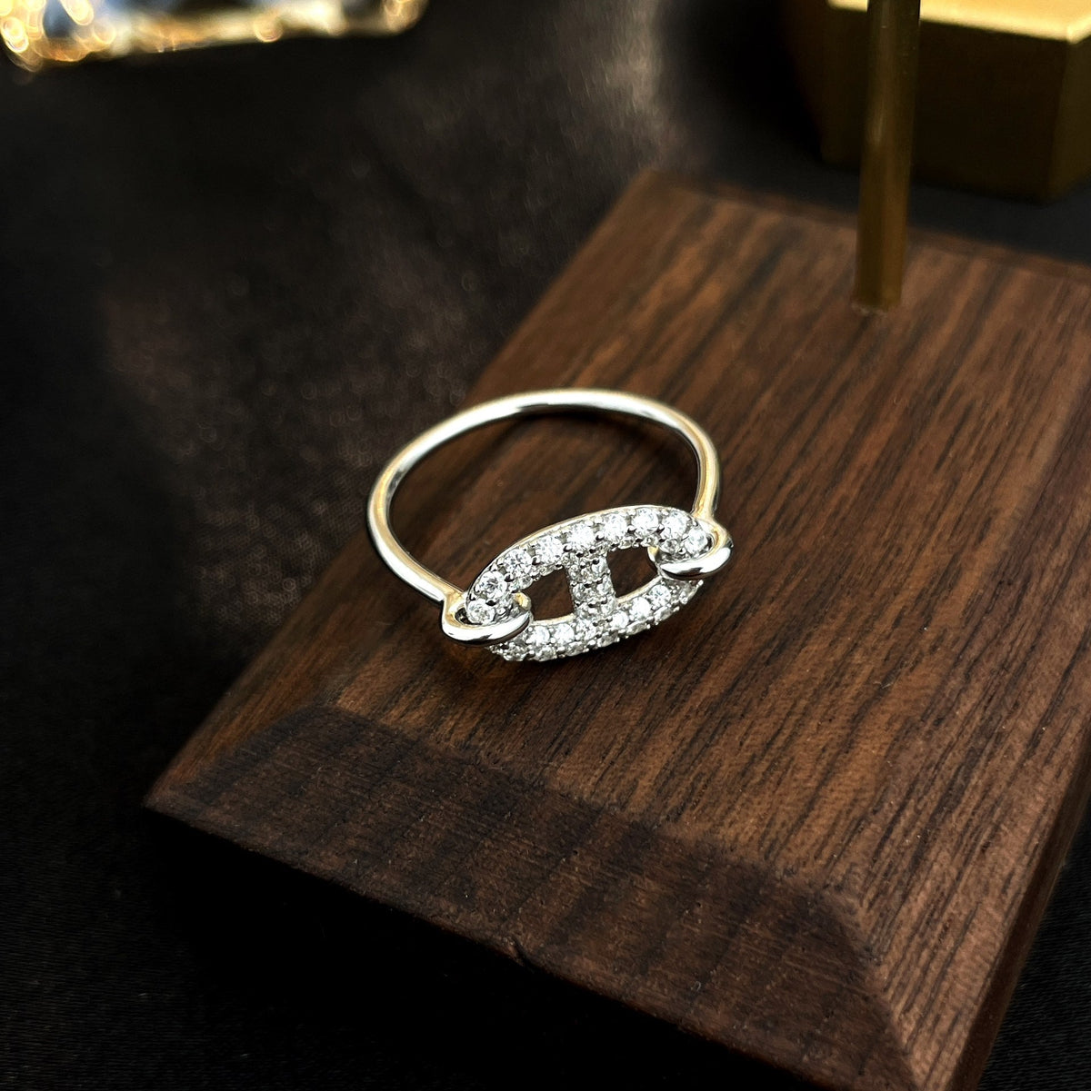 [Legend]RONDE SMALL SILVER DIAMOND RING