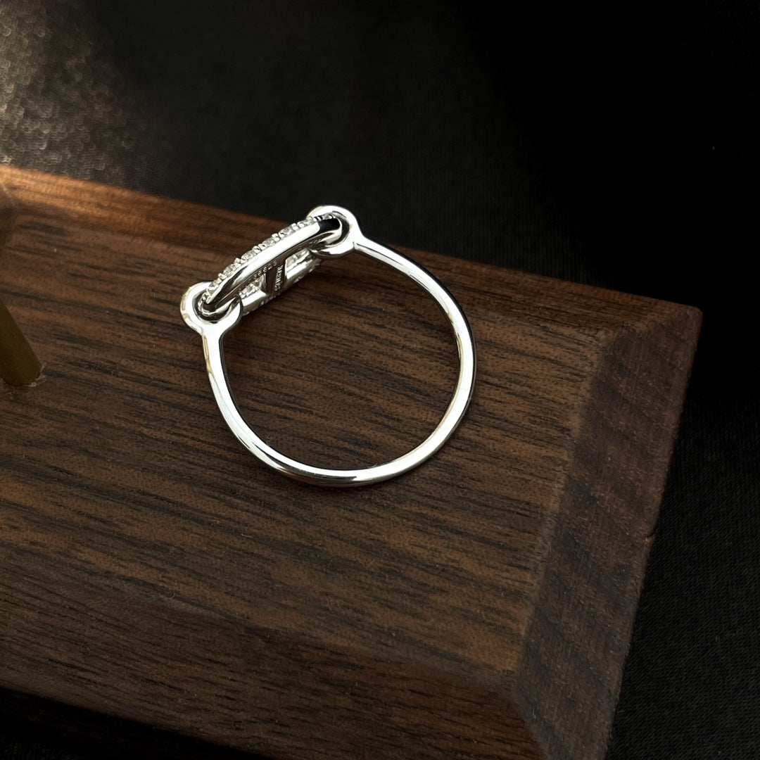 [Legend]RONDE SMALL SILVER DIAMOND RING