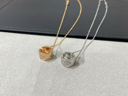 [Legend]LIENS EVIDENCE DIAMOND PAVED NECKLACE