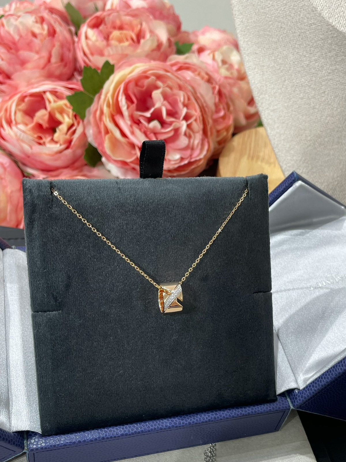 [Legend]LIENS EVIDENCE DIAMOND NECKLACE