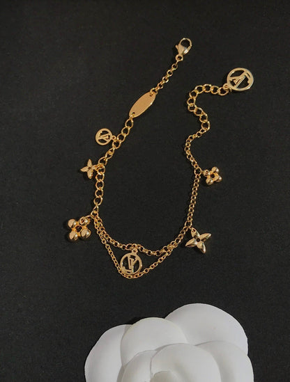 [Legend]BLOOMING ROSE GOLD MOP BRACELET