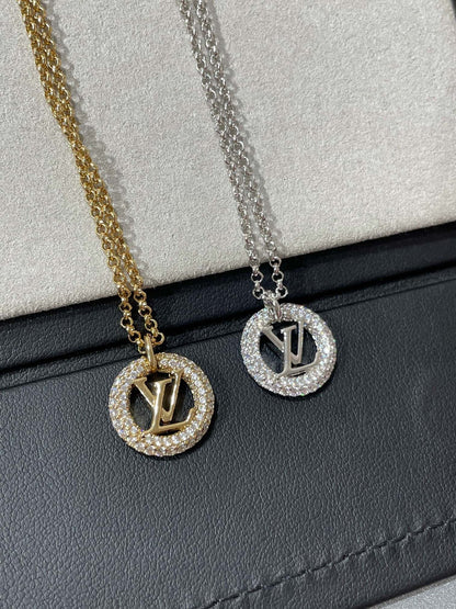 [Legend]BY NIGHT DIAMOND PAVED NECKLACE