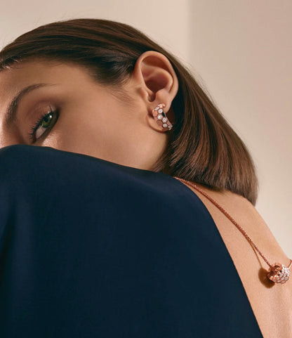 [Legend]BEE LOVE DIAMOND HOOP EARRINGS