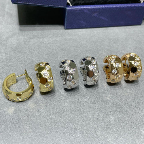 [Legend]BEE LOVE DIAMOND HOOP EARRINGS