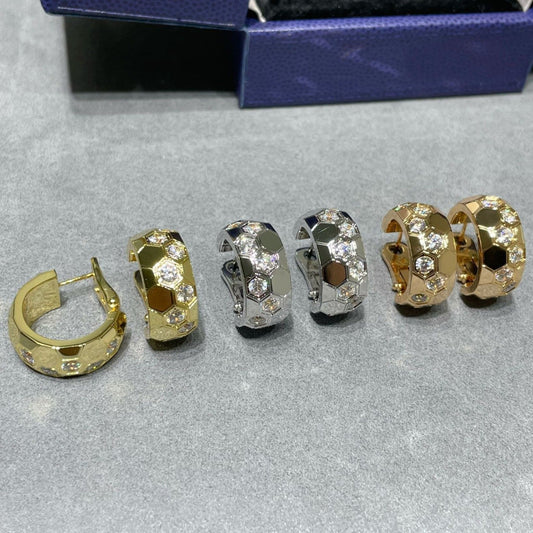 [Legend]BEE LOVE DIAMOND HOOP EARRINGS