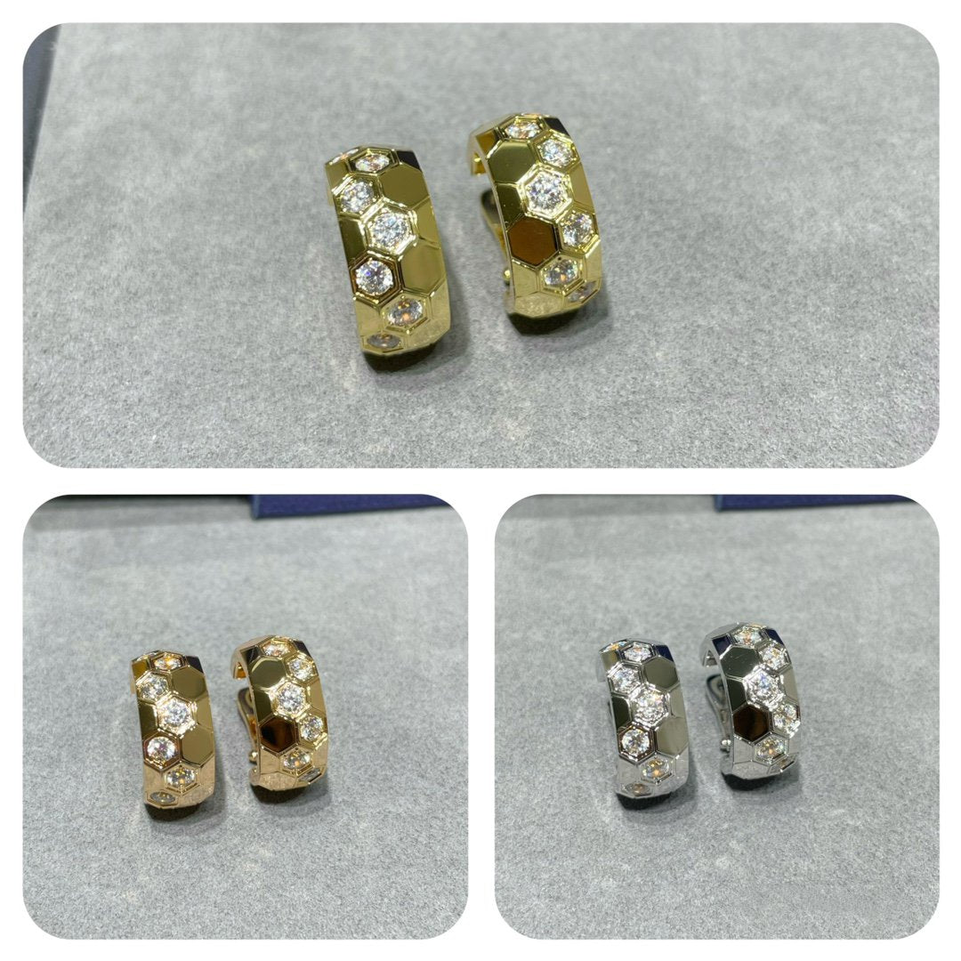 [Legend]BEE LOVE DIAMOND HOOP EARRINGS