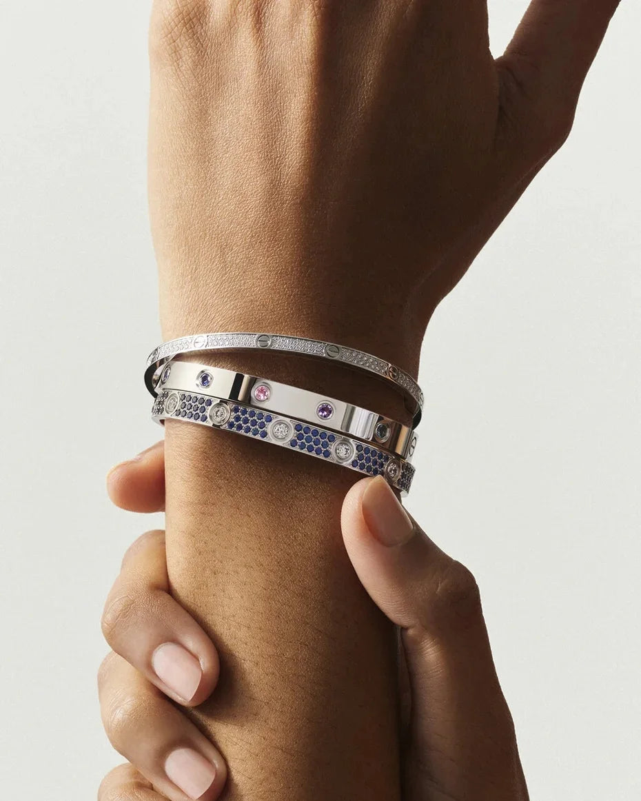 [Legend]CLASSIC 6.1MM LOVE BRACELET 10-DIAMOND FULL PAVÉ