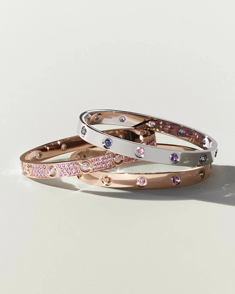 [Legend]CLASSIC 6.1MM LOVE BRACELET 10-DIAMOND FULL PAVÉ