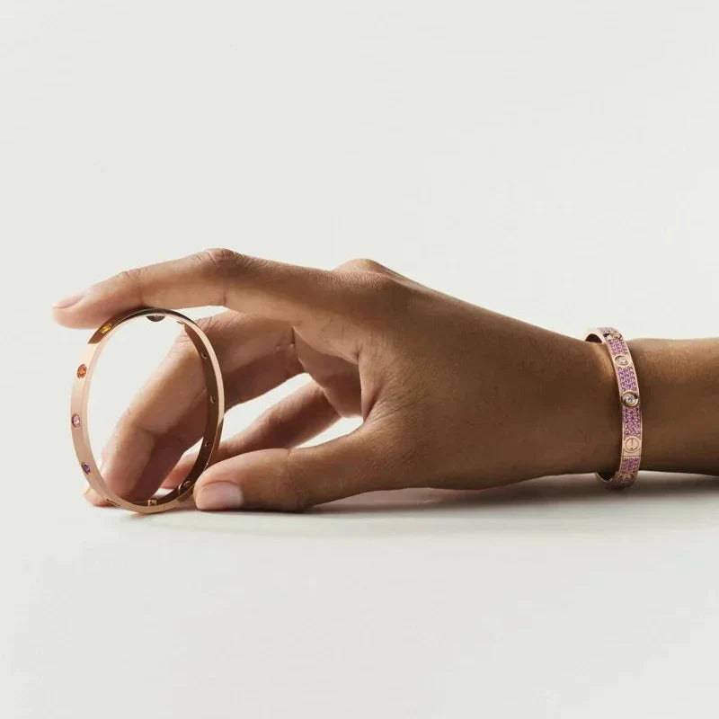 [Legend]CLASSIC 6.1MM LOVE BRACELET 10-DIAMOND MULTICOLOR