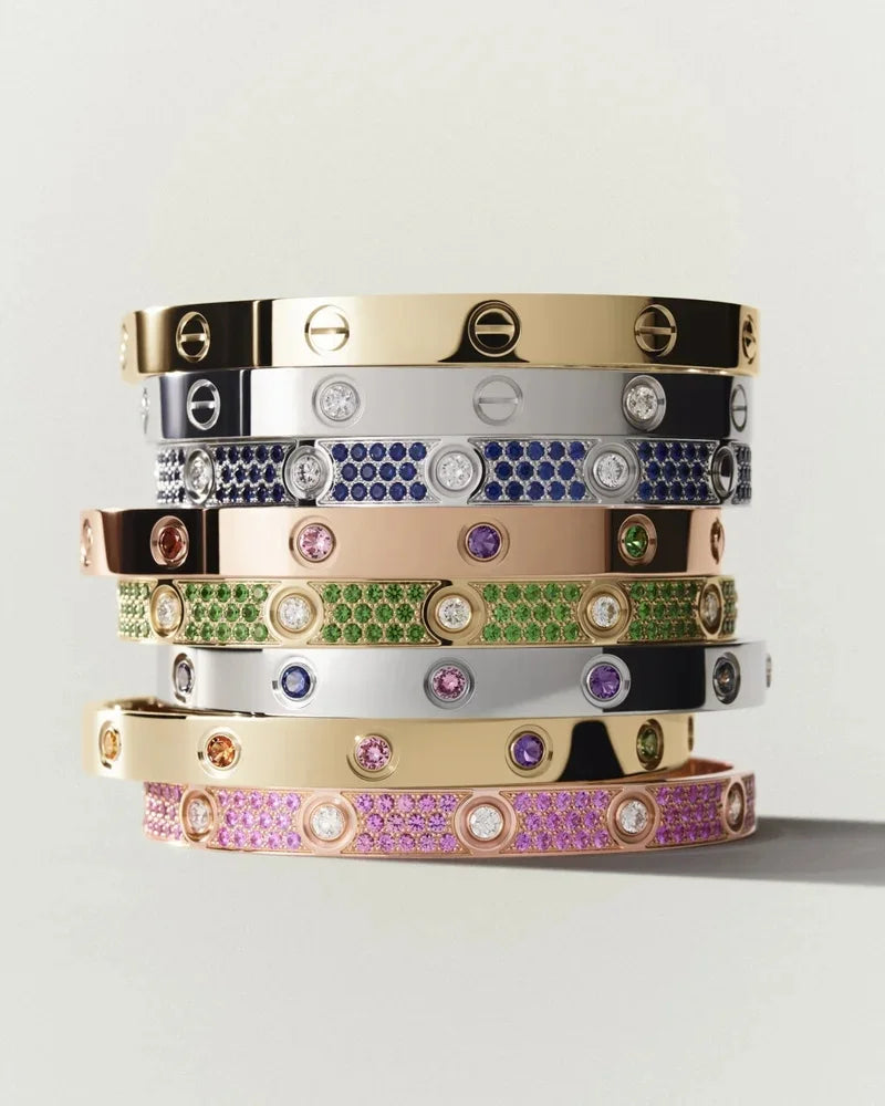 [Legend]CLASSIC 6.1MM LOVE BRACELET 10-DIAMOND FULL PAVÉ