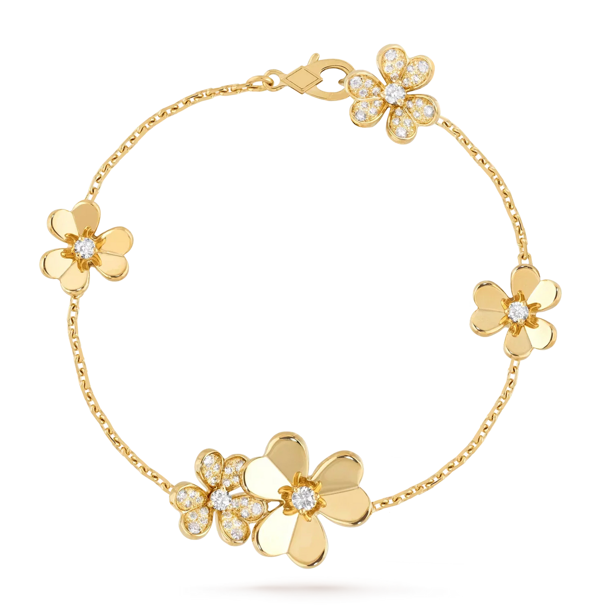 [Legend]LUMINOUS BLOSSOM 5-MOTIF CHARM BRACELET
