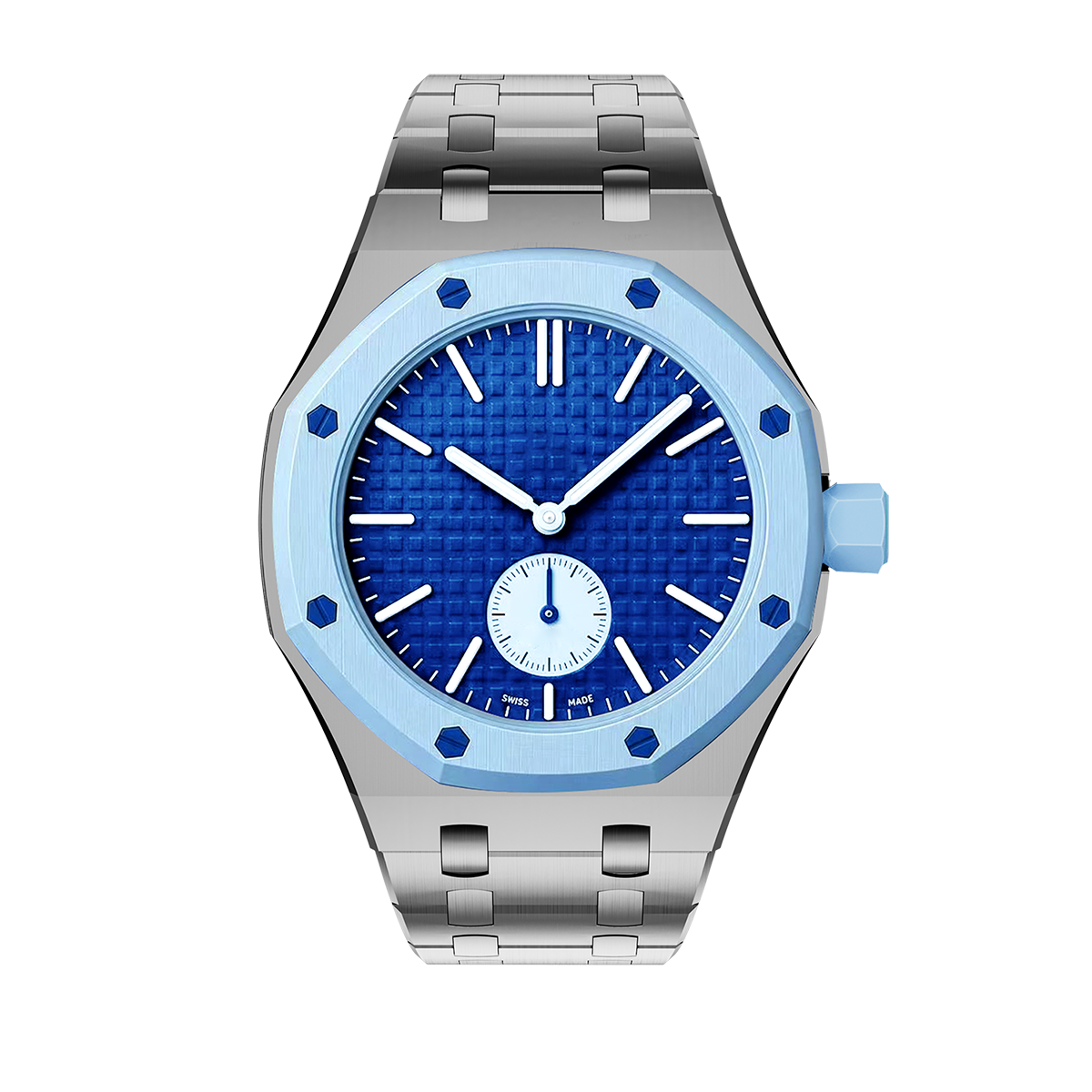 [Legend]OAK POP EXCLUSIVE SILVER STEEL STRAP