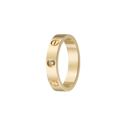 [Legend]LOVE 4MM 1 DIAMOND RING