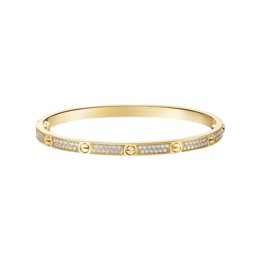 [Legend]CLASSIC 3.65MM LOVE FULL PAVE BANGLE