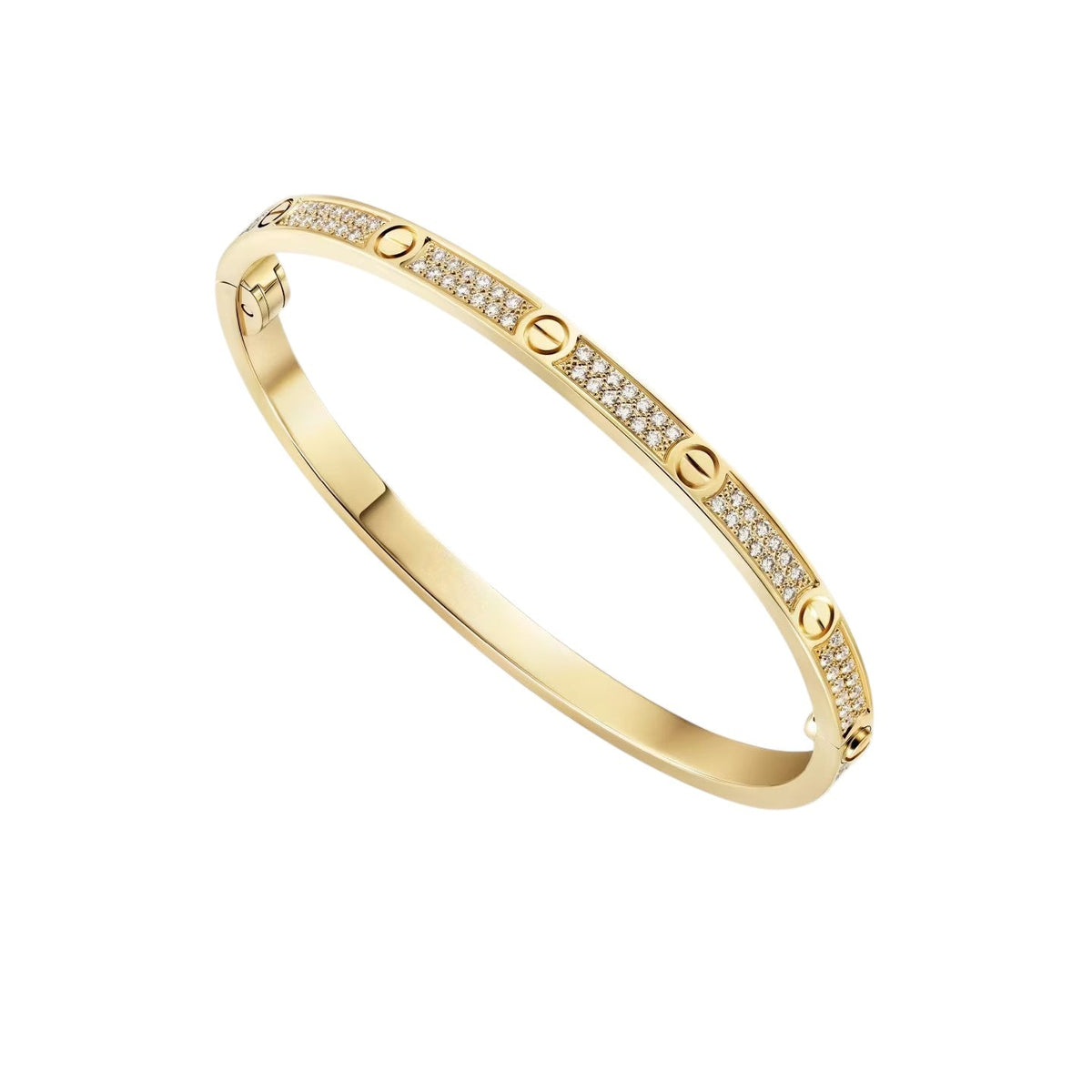 [Legend]CLASSIC 3.65MM LOVE FULL PAVE BANGLE
