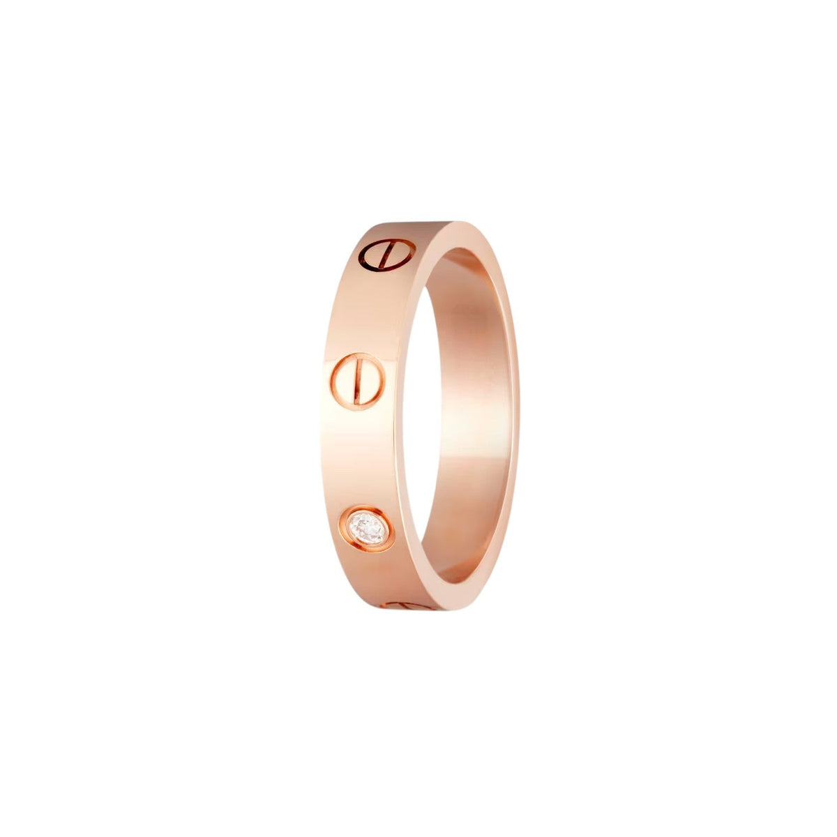 [Legend]LOVE 4MM 1 DIAMOND RING