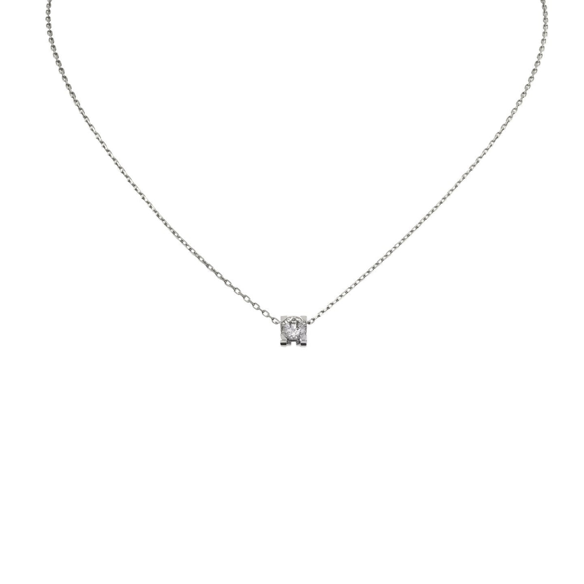 [Legend]C DE PENDANT DIAMOND NECKLACE