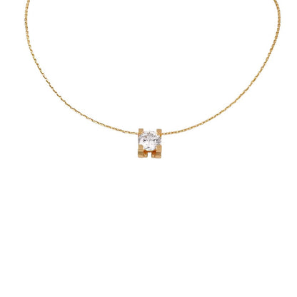 [Legend]C DE PENDANT DIAMOND NECKLACE