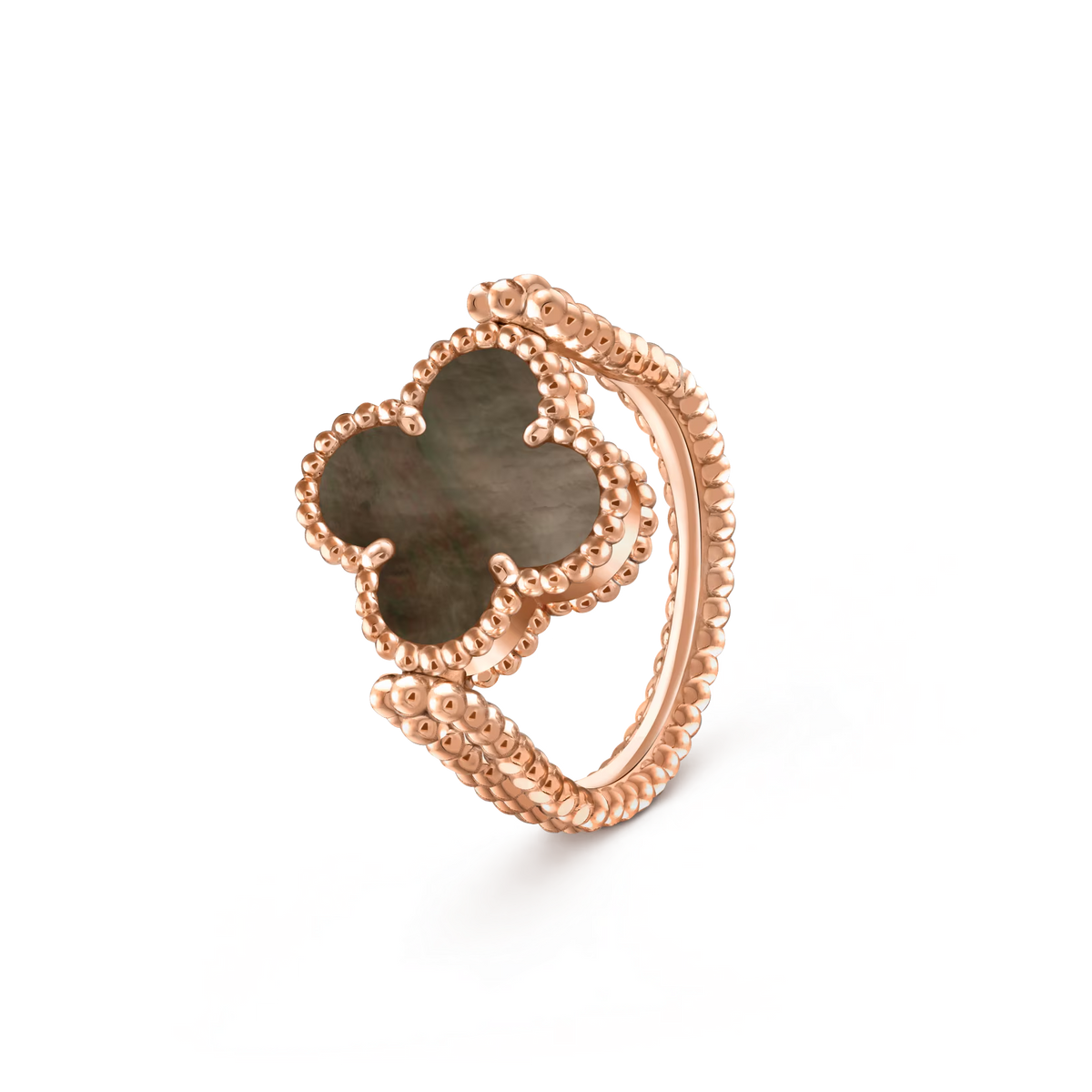 [Legend]LUCKY CLOVER ROSE GOLD REVERSIBLE RING