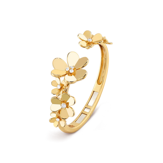[Legend]LUMINOUS BLOSSOM OPEN BANGLE