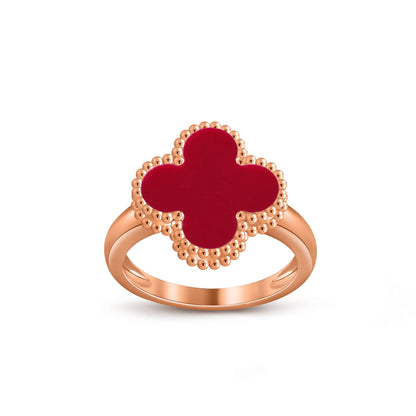 [Legend]LUCKY CLOVER VINTAGE ROSE GOLD RING COLLECTION