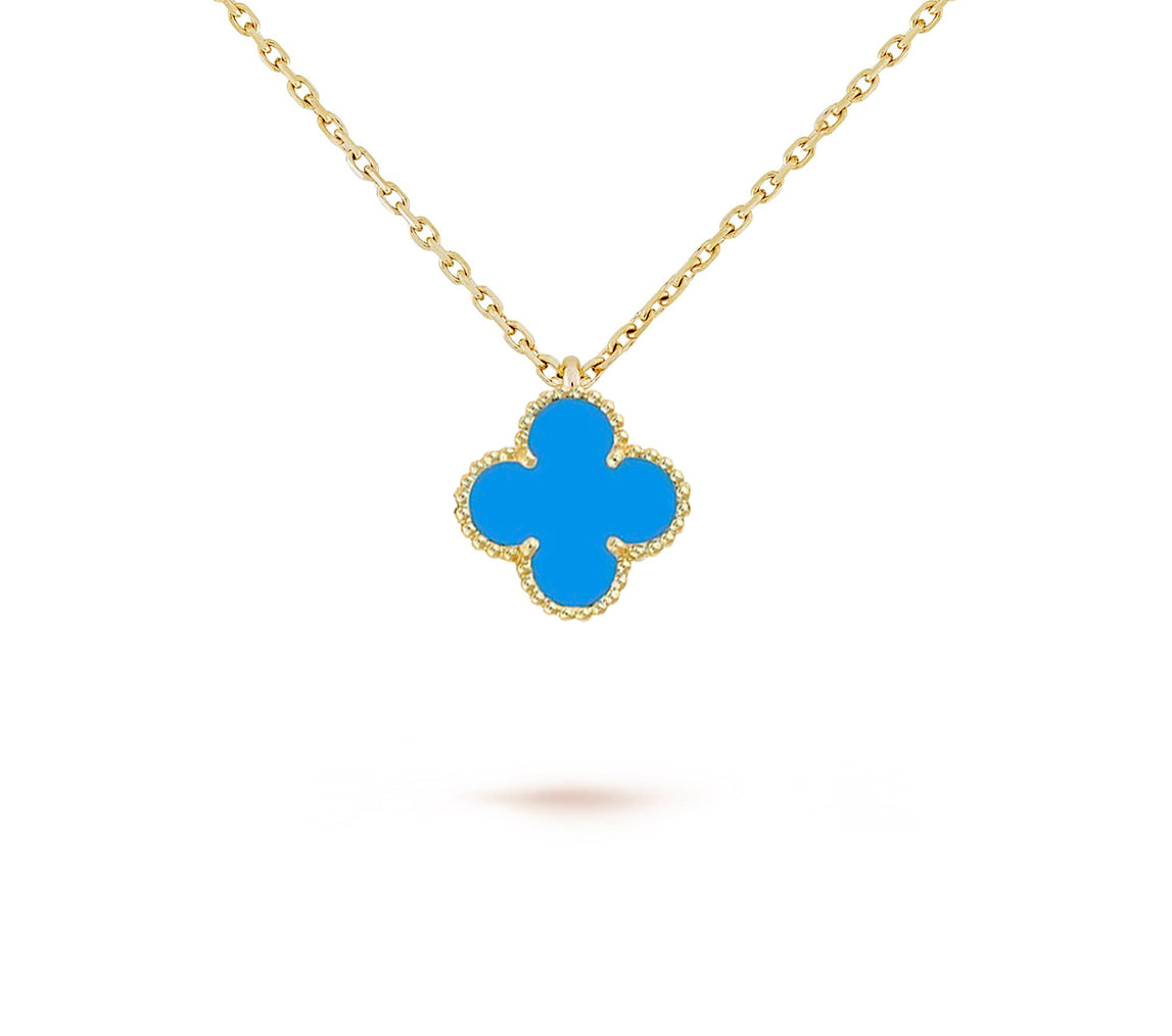 [Legend]9.5MM MINI CLOVER PENDANT NECKLACE COLLECTION