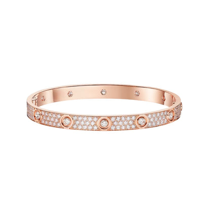 [Legend]CLASSIC 6.1MM LOVE BANGLE - 10-DIAMOND FULL PAVÉ