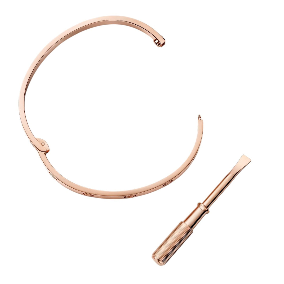 [Legend]CLASSIC 6.1MM LOVE SINGLE-SCREW CLOSURE BANGLE