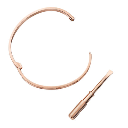 [Legend]CLASSIC 6.1MM LOVE SINGLE-SCREW CLOSURE BANGLE