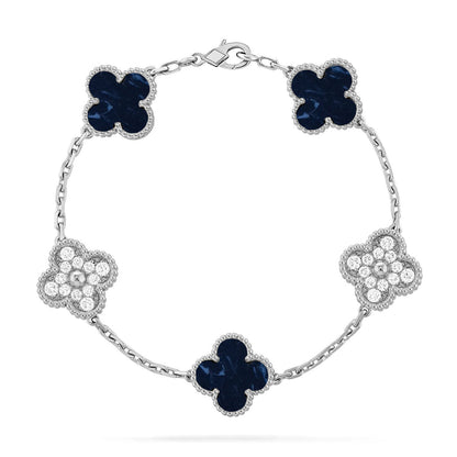 [Legend]LUCKY CLOVER 5-MOTIF BRACELET - PIETERSITE COLLECTION