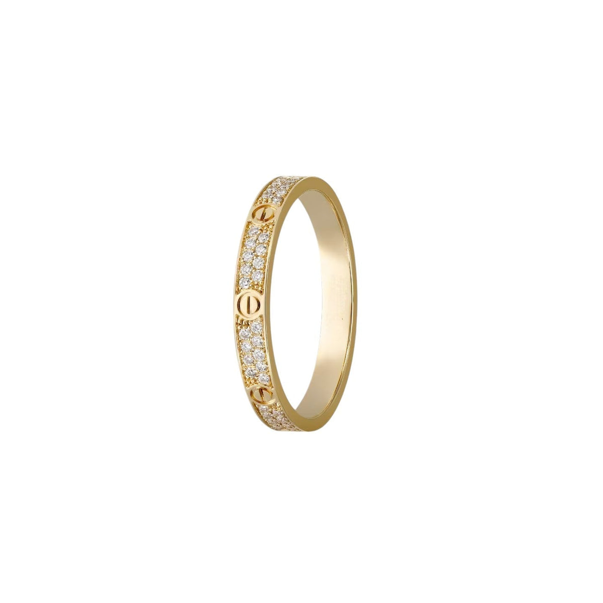 [Legend]LOVE 2.6MM PAVÉ DIAMOND RING