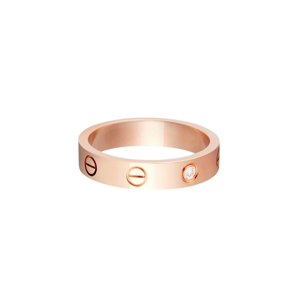 [Legend]LOVE 4MM 1 DIAMOND RING