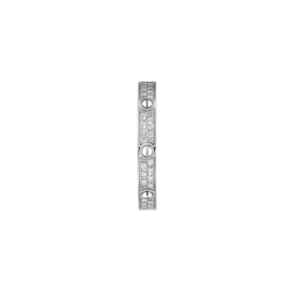 [Legend]LOVE 2.6MM PAVÉ DIAMOND RING