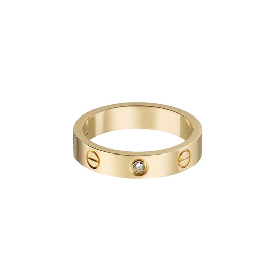 [Legend]LOVE 4MM 1 DIAMOND RING