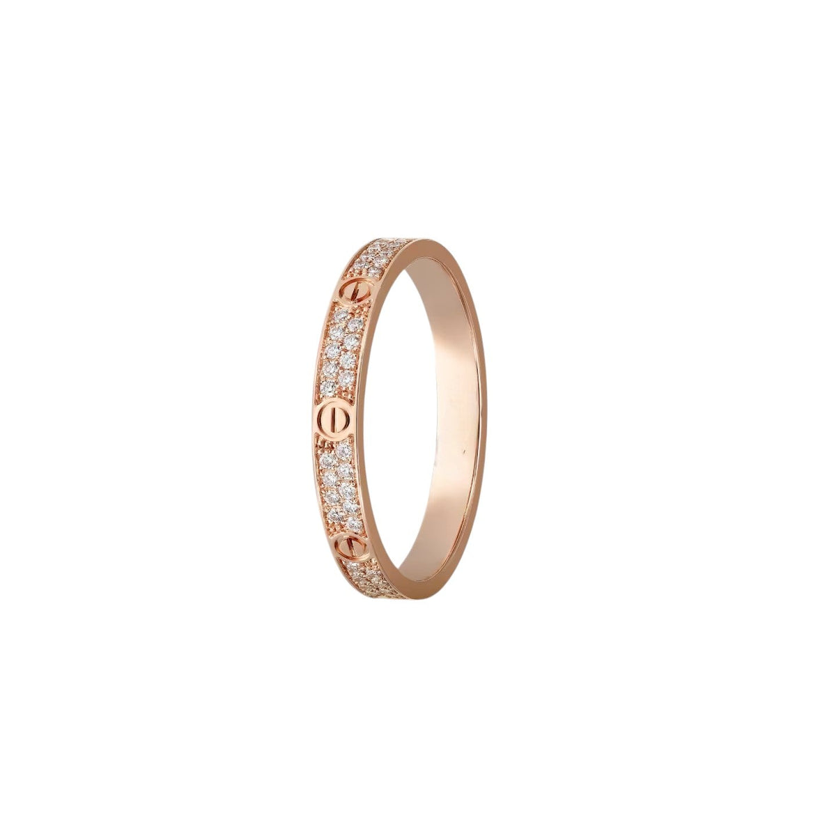 [Legend]LOVE 2.6MM PAVÉ DIAMOND RING