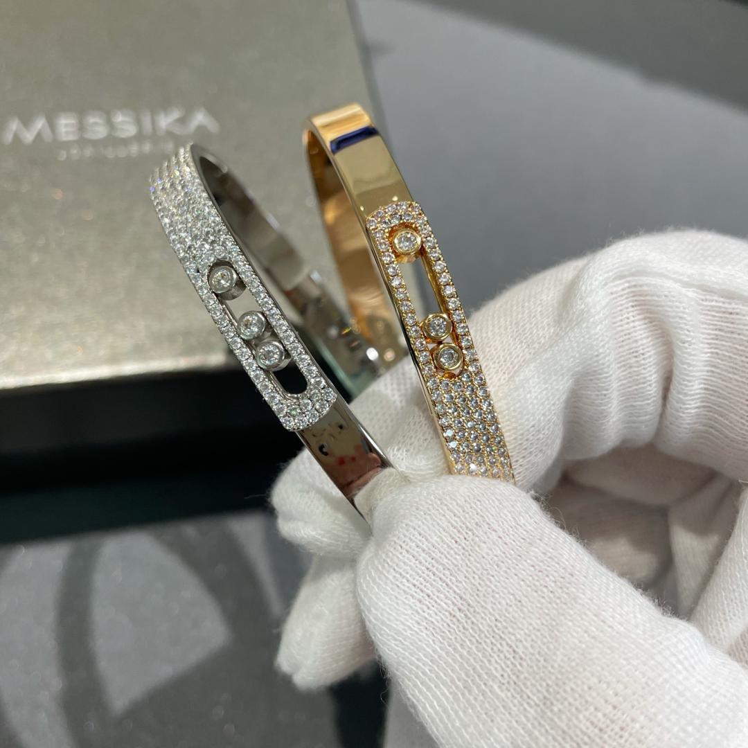 [Legend]MOVE NOA PAVÉ DIAMOND BANGLE BRACELET