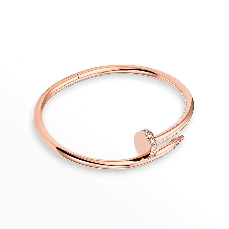 [Legend]JUSTE UN CLOU 3.5MM CLASSIC DIAMOND BANGLE