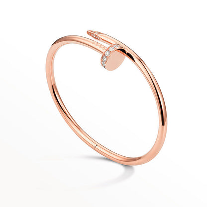 [Legend]JUSTE UN CLOU 3.5MM CLASSIC DIAMOND BANGLE