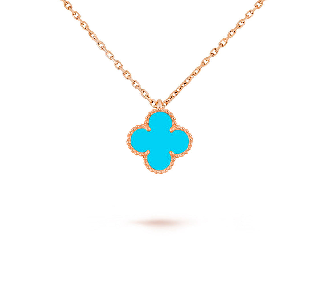 [Legend]9.5MM MINI CLOVER PENDANT NECKLACE COLLECTION