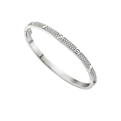 [Legend]CLASSIC 3.65MM LOVE FULL PAVE BANGLE