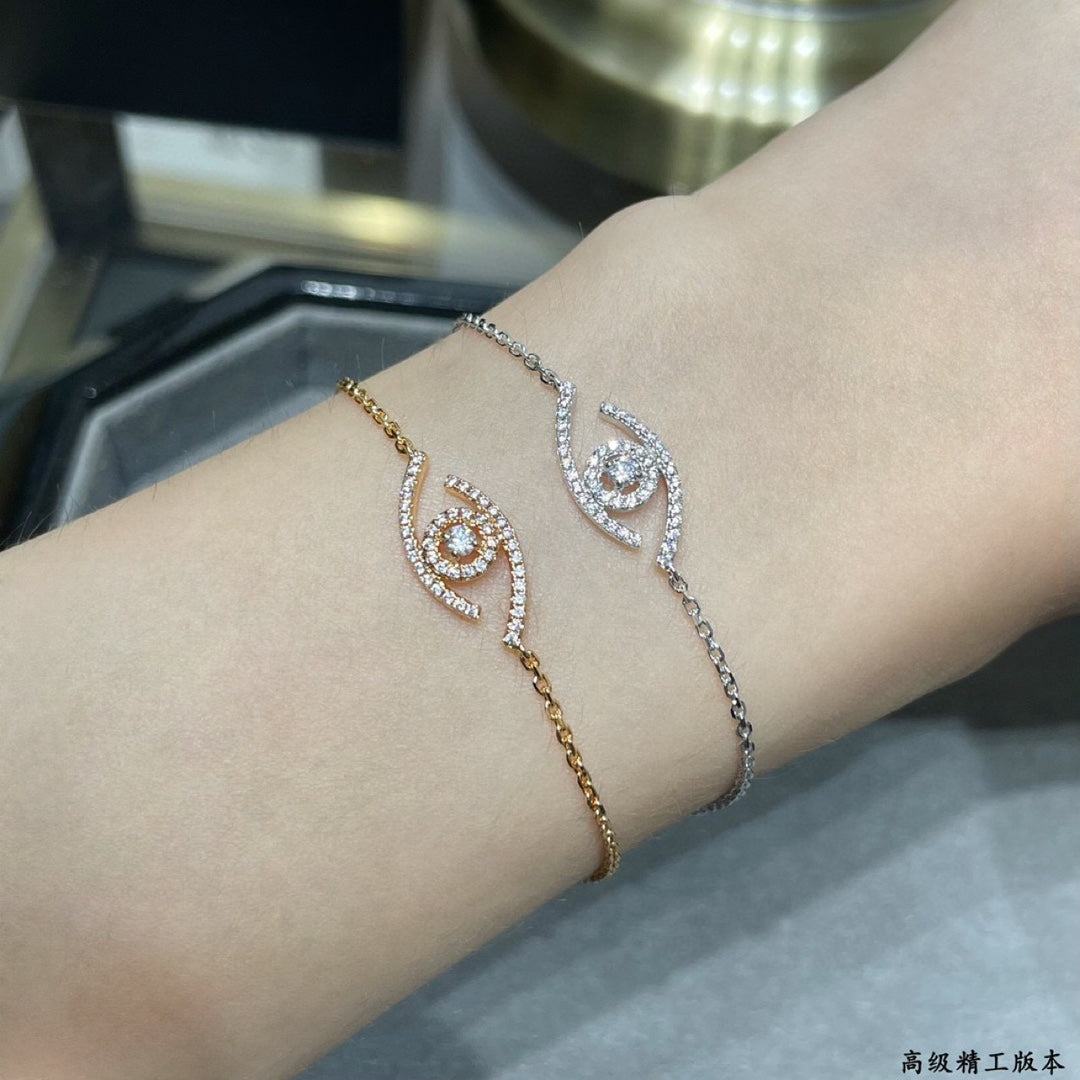 [Legend]LUCKY EYE PAVÉ-SET DIAMOND BRACELET