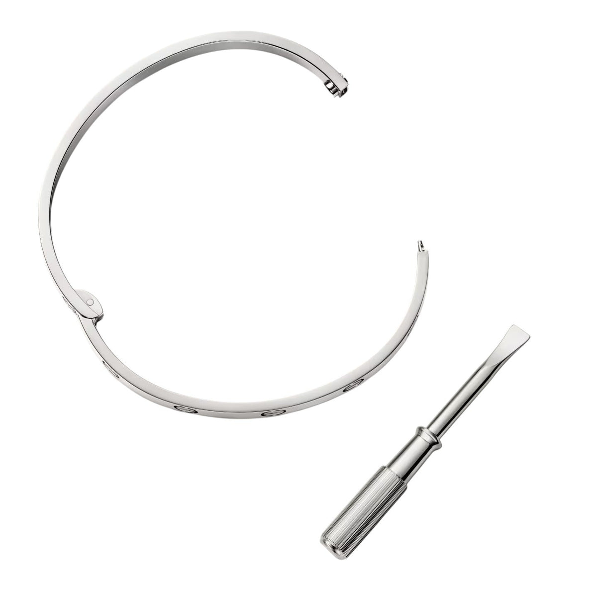 [Legend]CLASSIC 6.1MM LOVE SINGLE-SCREW CLOSURE BANGLE