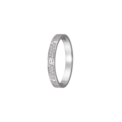 [Legend]LOVE 2.6MM PAVÉ DIAMOND RING