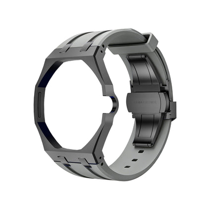 [Legend]OAK POP BLACK STEEL CASE & SILICONE STRAP